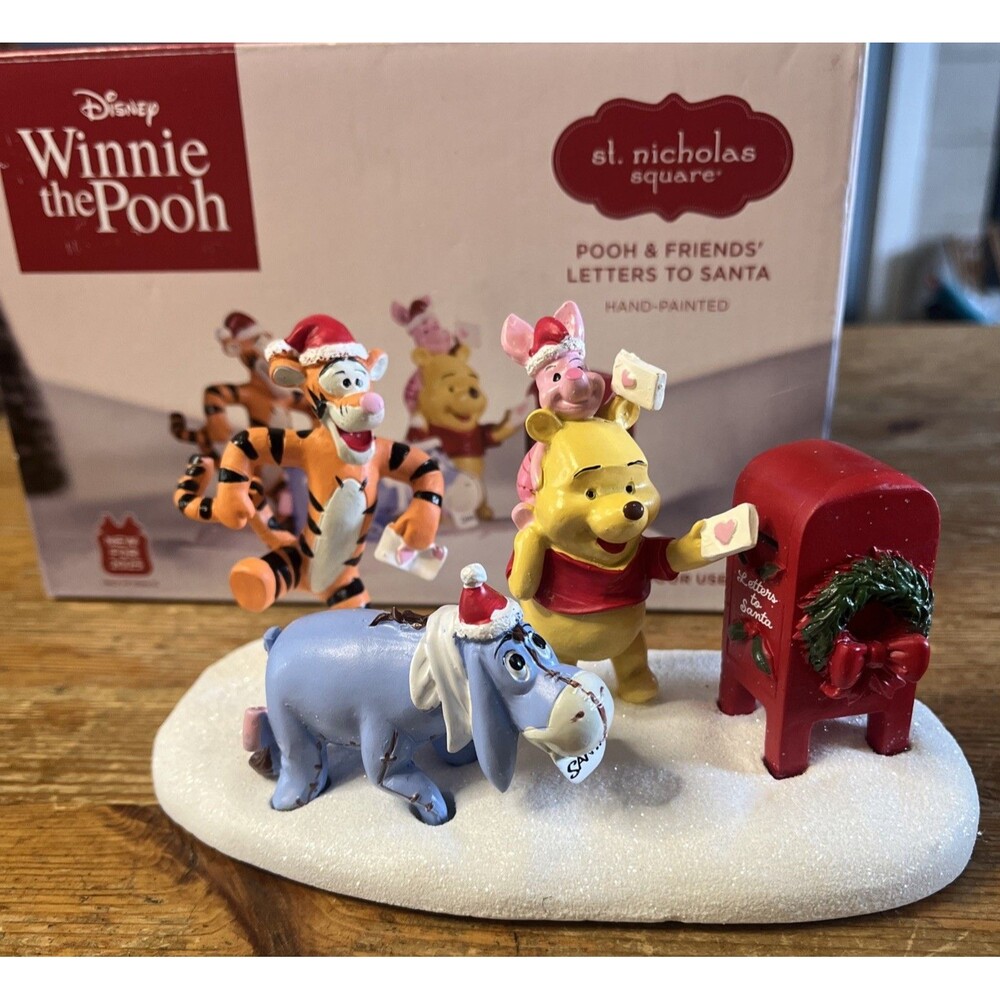Disney Winnie the Pooh & Friends Letters to Santa Village St Nicholas Square